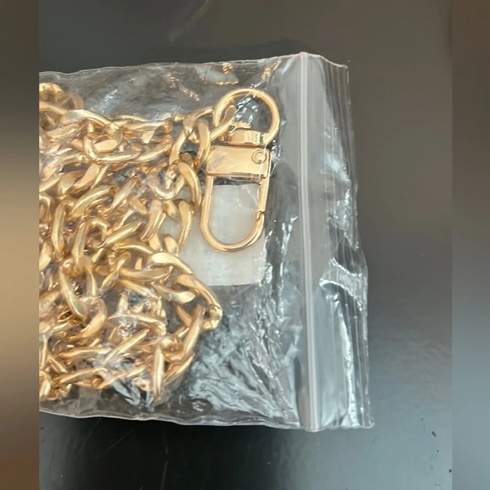 Crossbody chain replacement purse strap
